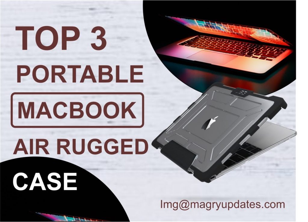 Portable macbook air rugged case